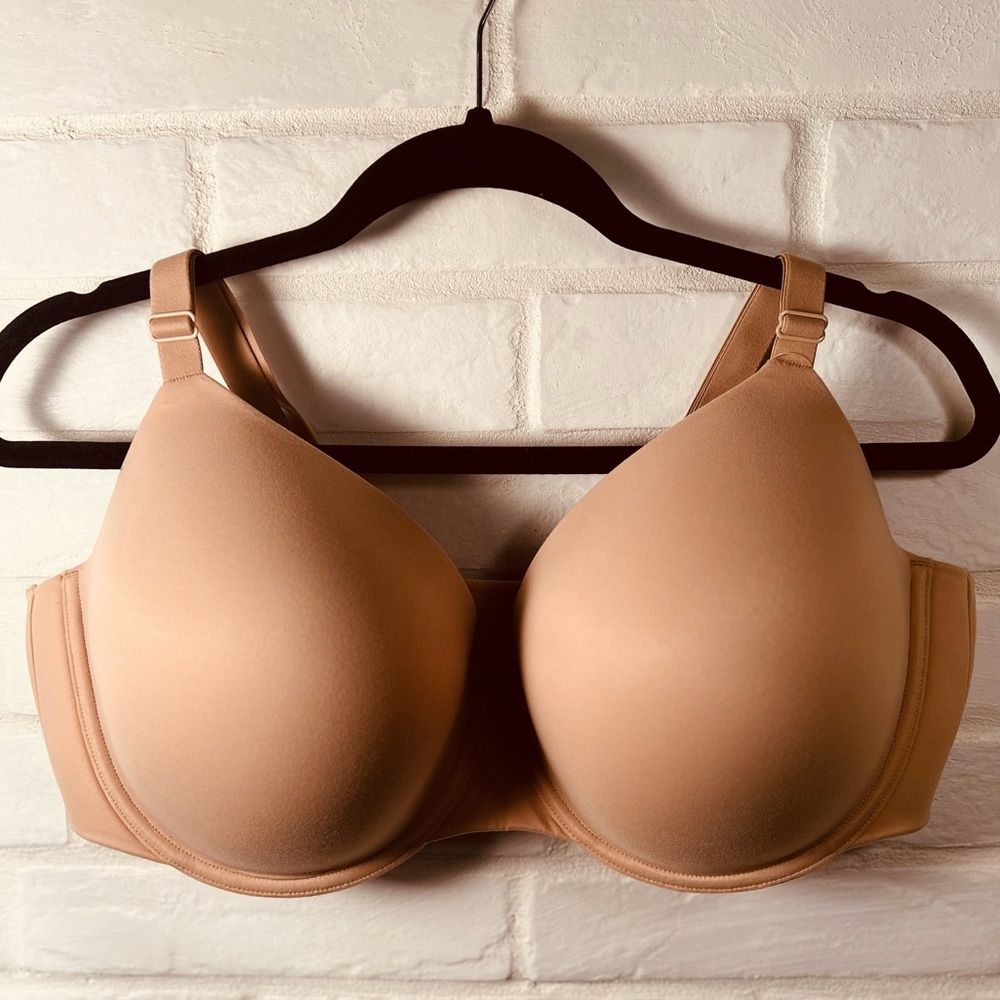 NWT Soma Enbliss Full Coverage Nude Lined Underwire Bra 42DD Soft Tan Nude #0037